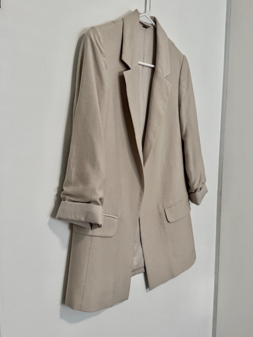 ALLSAINTS beige/light tan Blazer, size 4 - Picture 2 of 11